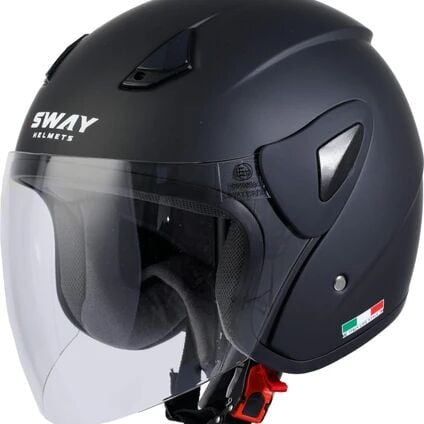 SWAY 715 KASK MAT BLACK M