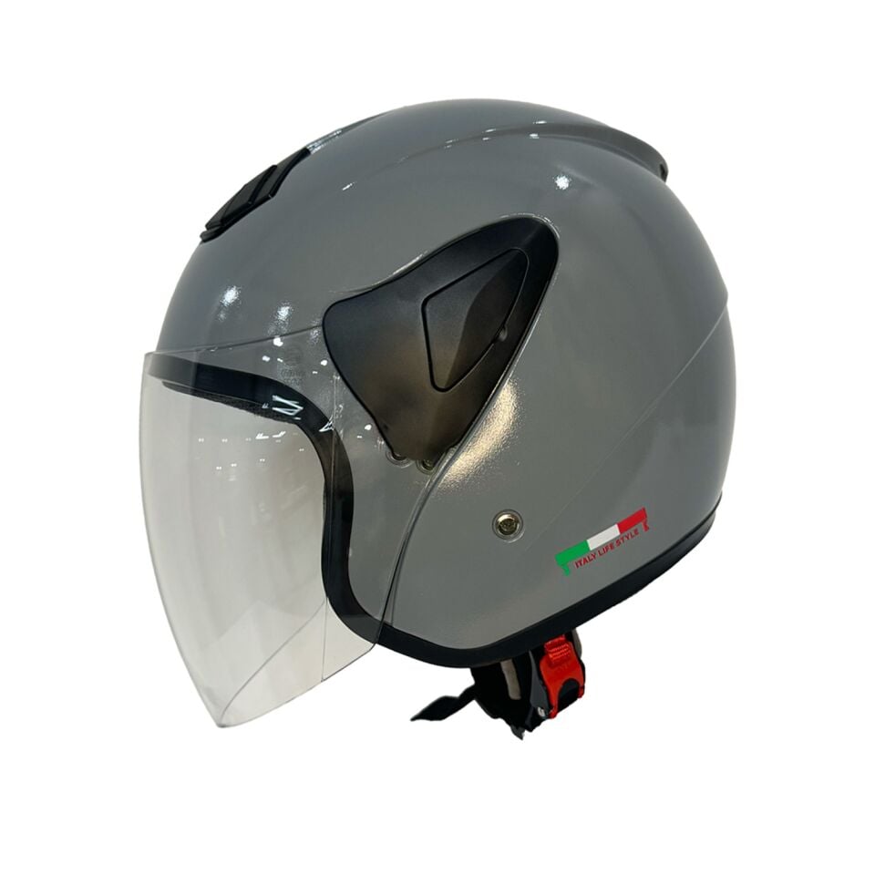 SWAY SW 733 Gri Yarım Kask XL