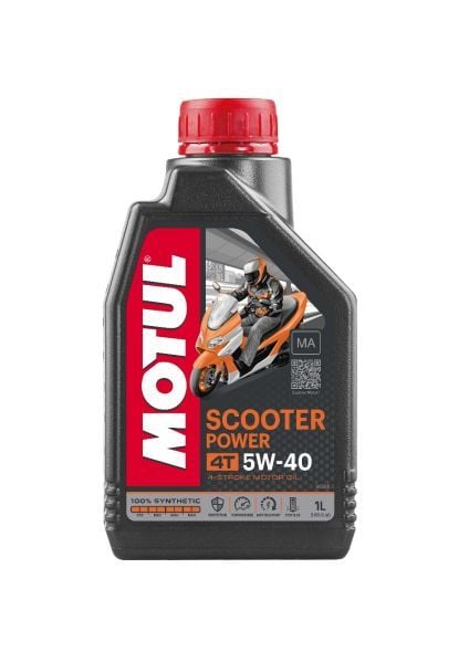 Motul Scooter Power 4T 5W40 1 lt %100 Sentetik
