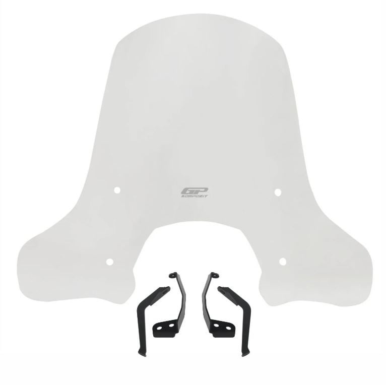 Ön Uzun Cam Şeffaf - Lambretta V125 V200 OEM