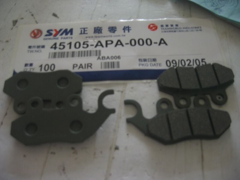 SYM FREN BALATASI DİSK BALATA ÖN XPRO125 JET 14 ORB250EU SRST125O
