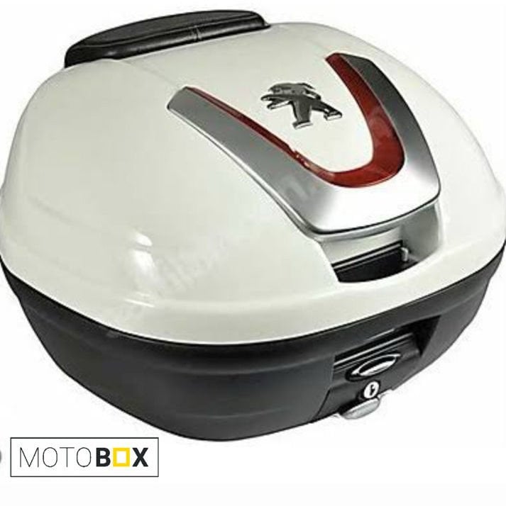 Topcase Çanta Parlak Beyaz 34 Lt - Peugeot - Django