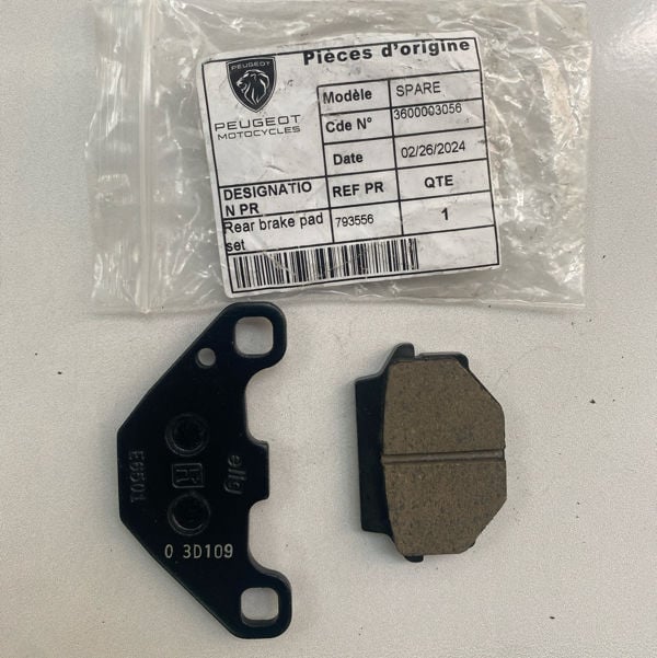 Arka Fren Balatası - Peugeot - Pulsion