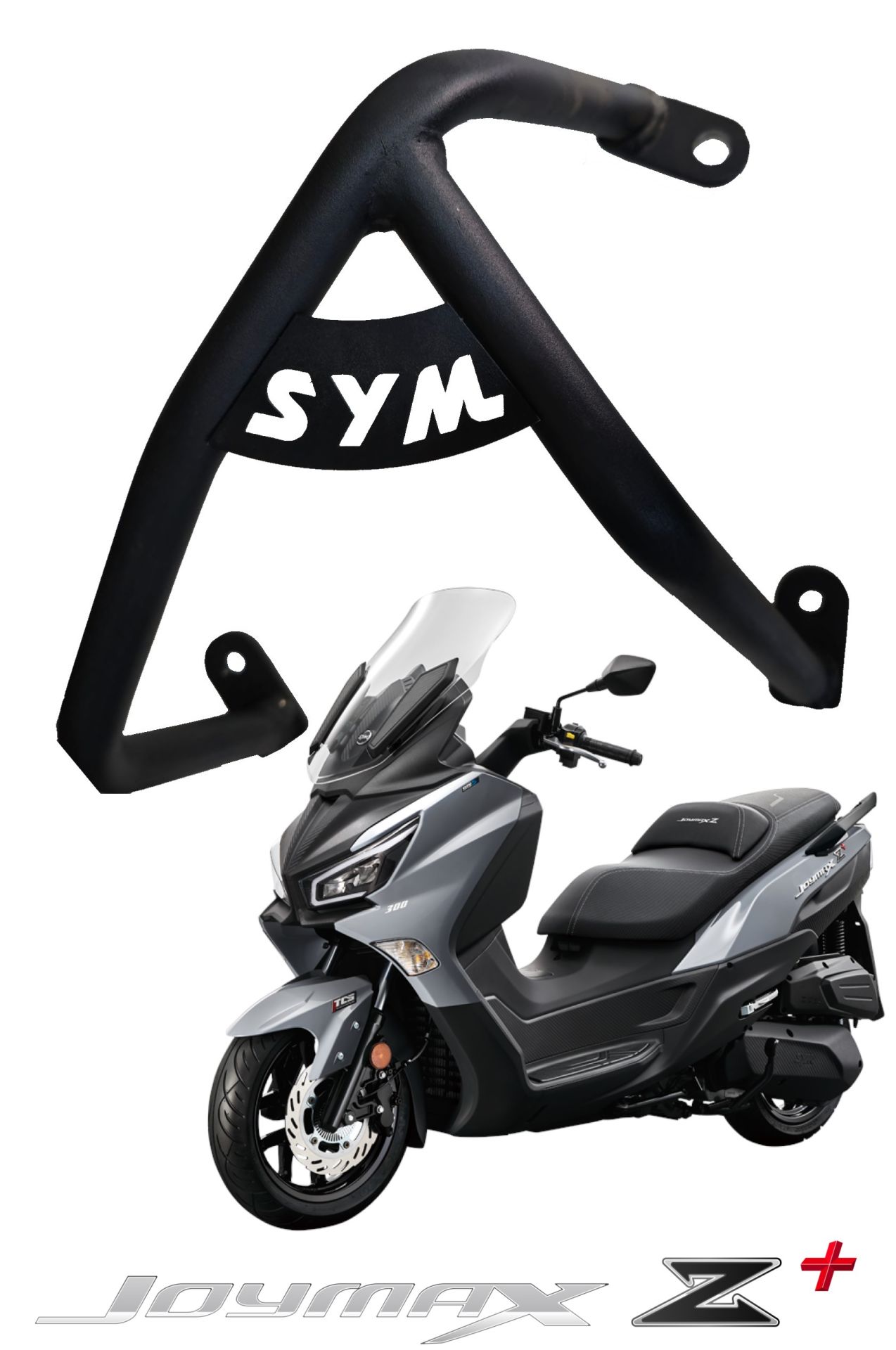 SYM Egzoz Üst Koruma Demiri - Joymaxz+